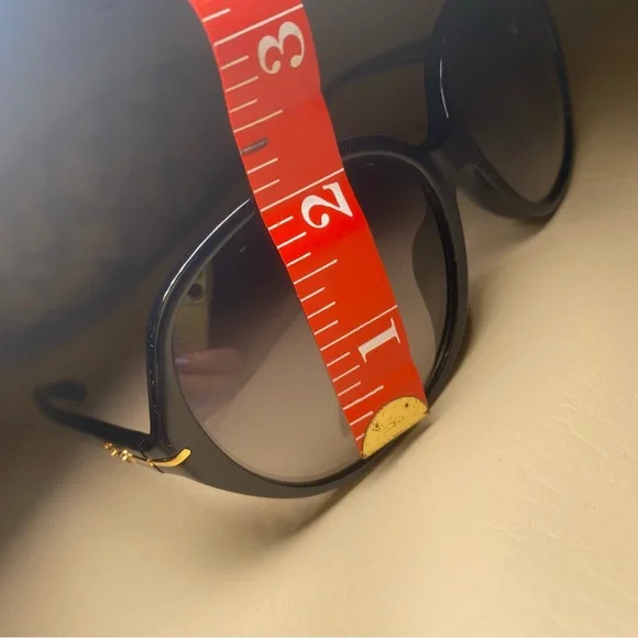 Coach Black Sunglasses with Case - Picture 6 of 8